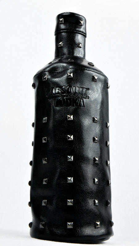 1 Absolut Vodka packaging bottle, leather masquerade skirt gift box new