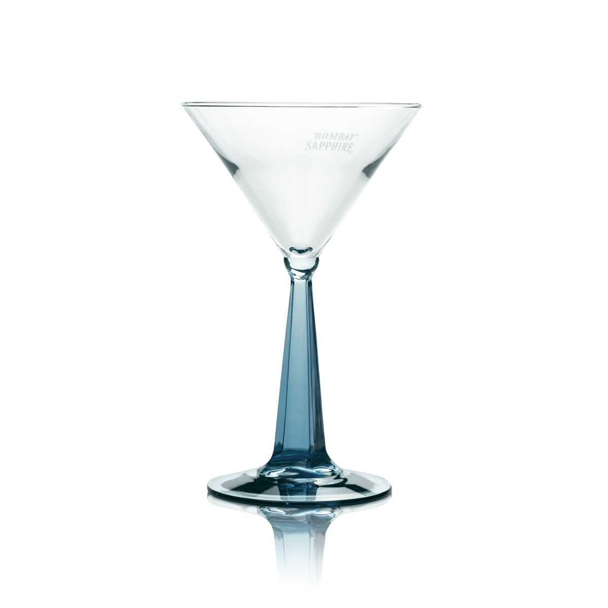 1 Bombay Sapphire Gin Glass 0.1l Martini Bowl Blue New
