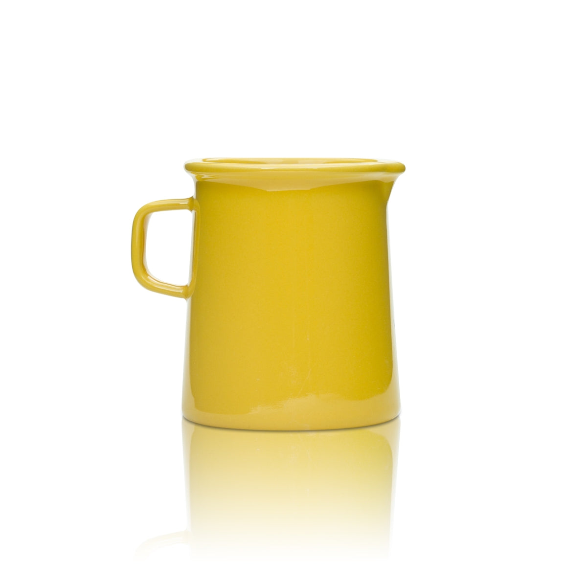 6x Johnnie Walker Blonde Glass Mug 0.3L YELLOW with Handle Pitcher Whiskey Carafe – View 3