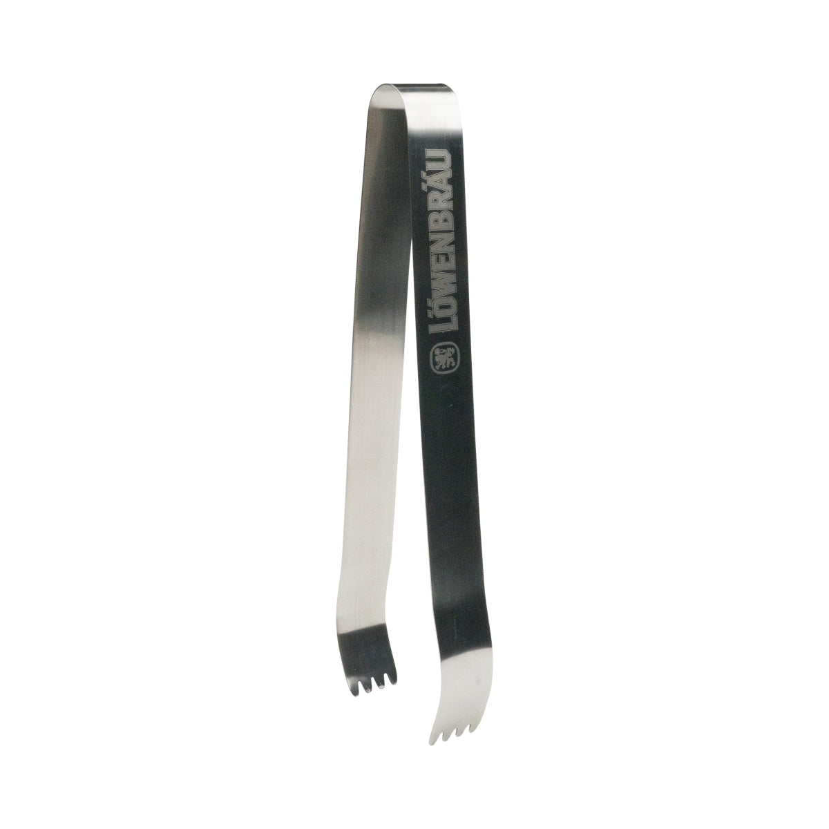 1 Löwenbräu beer grill tongs, stainless steel, silver, 30 cm, new – View 2