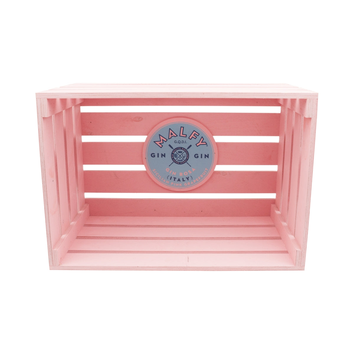 1 Malfy Gin wooden box, pink, 45 x 31 x 26 cm, new – View 3