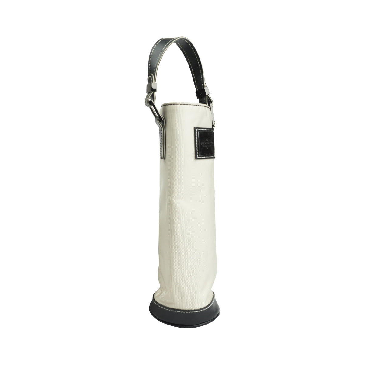 1 Moet Chandon Champagne Cooler Bag with Handle Beige/Black with Emblem for 0.7L Bottles, New – View 2