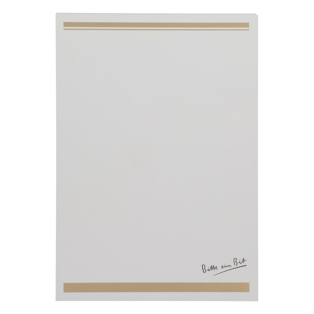 100 Bitburger Beer Menu Inserts, A5, White, for Restaurants and Bars