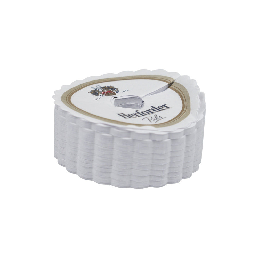 1000x Herforder Beer Pilsner Coasters Pilsner Rosette Drip Coasters Glass Coasters