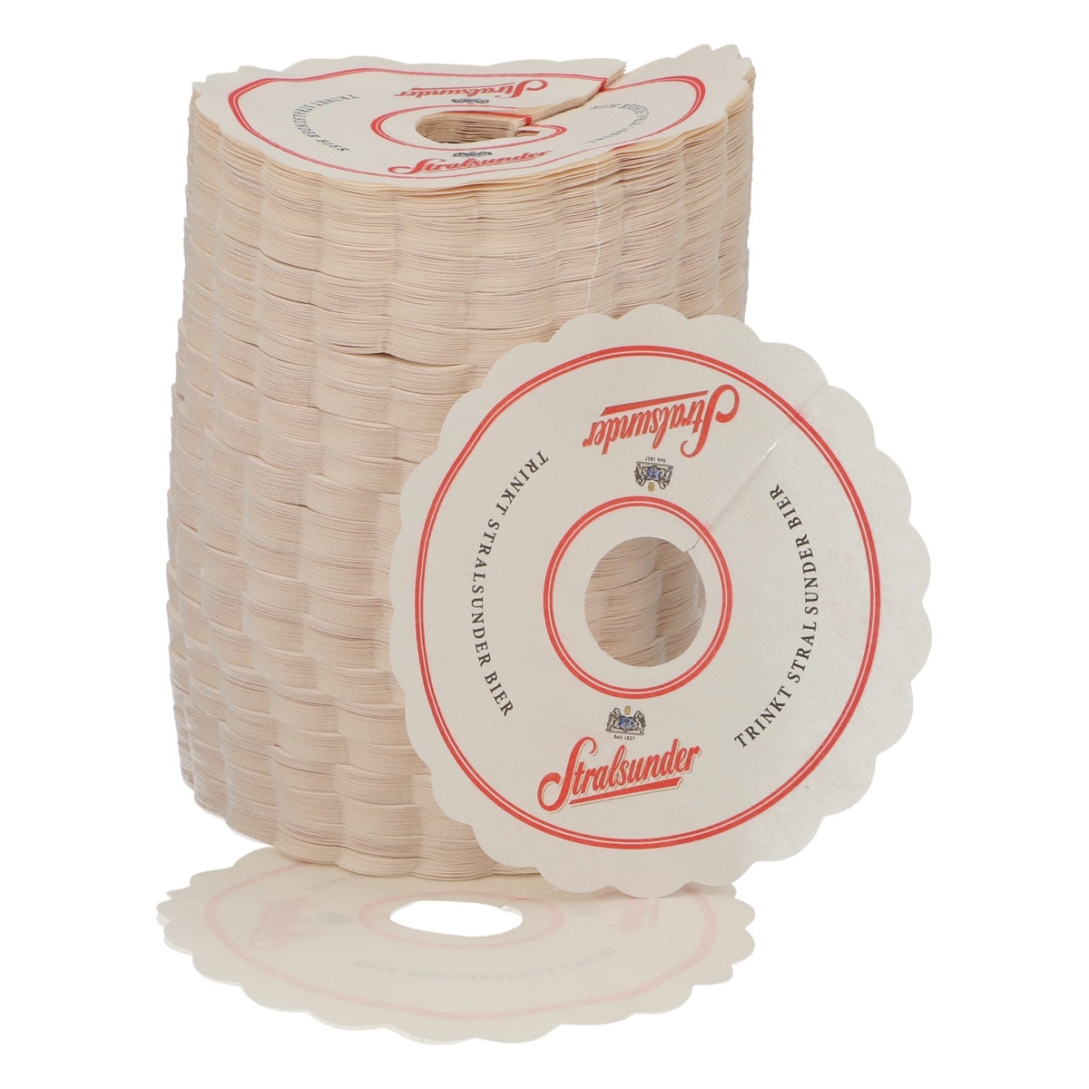 1,000 Stralsund Beer Coasters, Drip-Absorbing Paper, Bar Coasters, Bar, Pub
