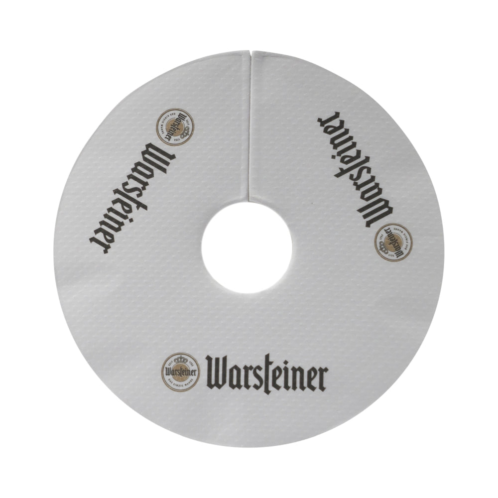 1000x Warsteiner beer drip mat Pilsner rosette coaster Pilsner coaster