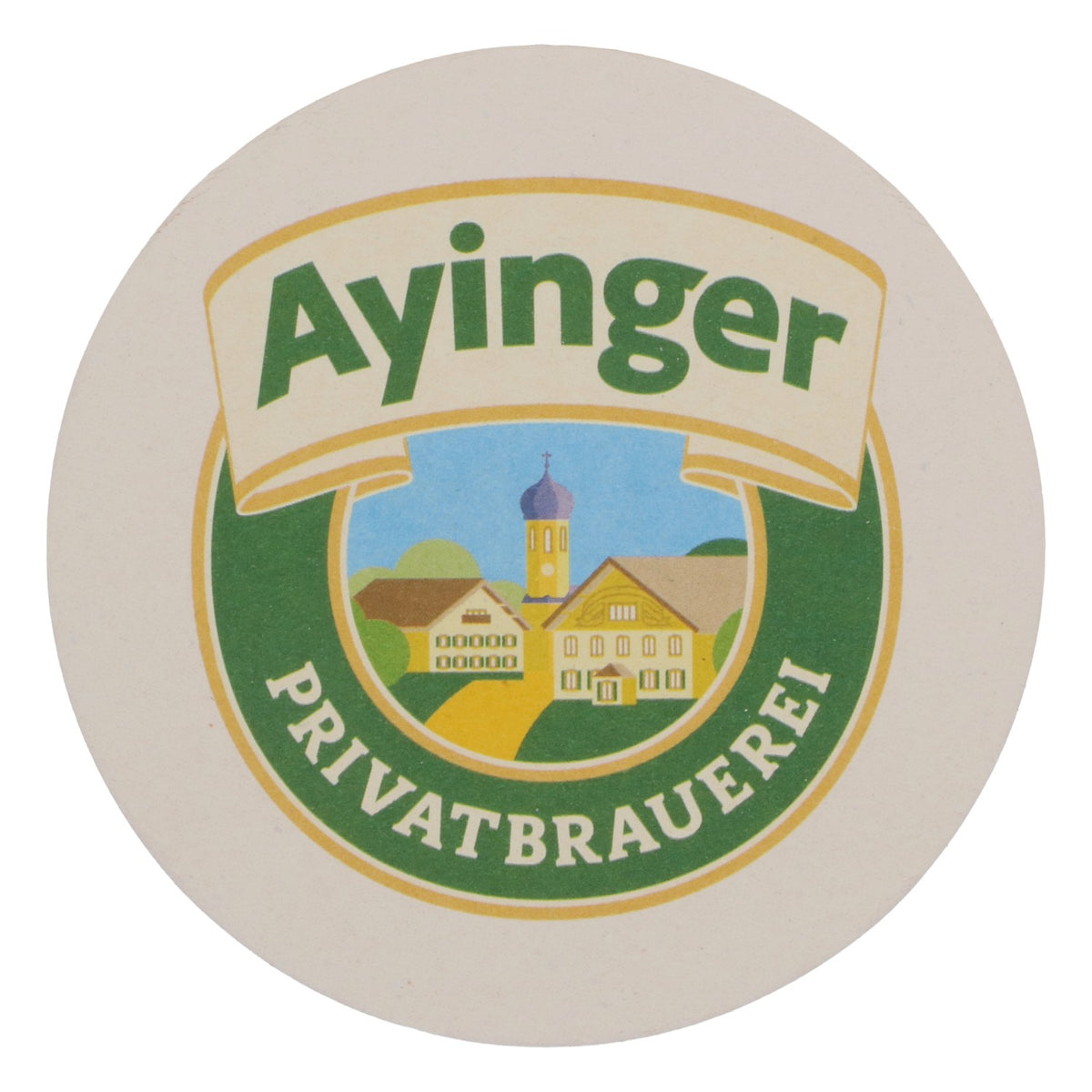 100x Ayinger beer coasters, glass coasters, cardboard coasters, private brewery – View 2