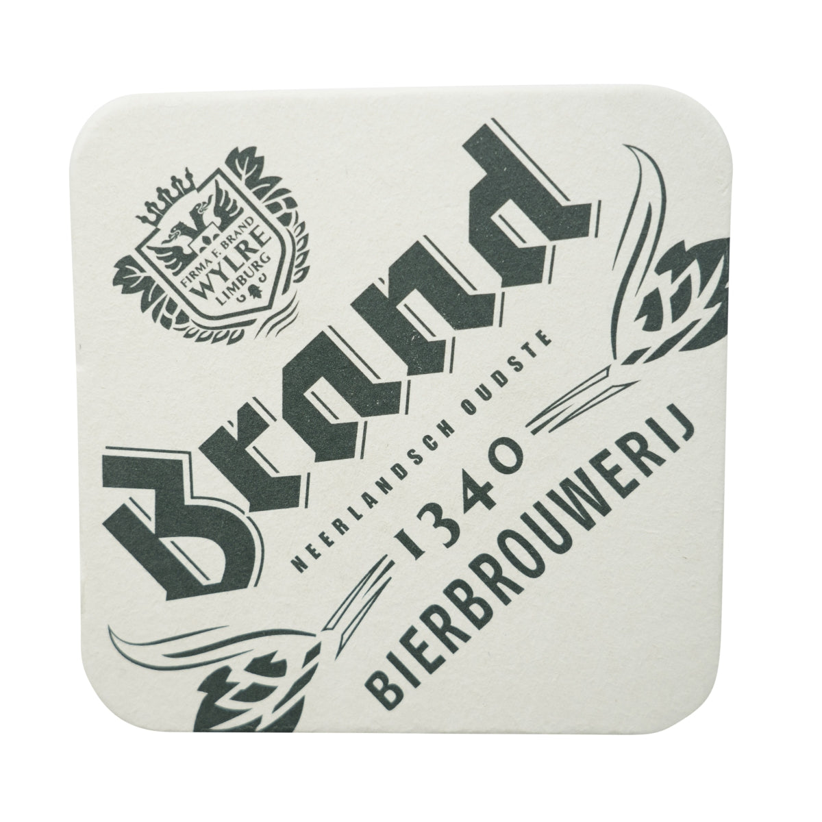 100x Brand Beer Coasters Coaster Felt Glasses Netherlands Brouwerij Bar – View 2