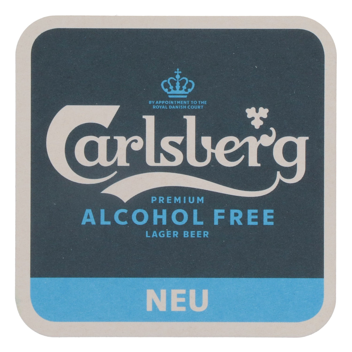 100x Carlsberg beer coasters, glass coasters, "Alcohol Free" coasters – View 4