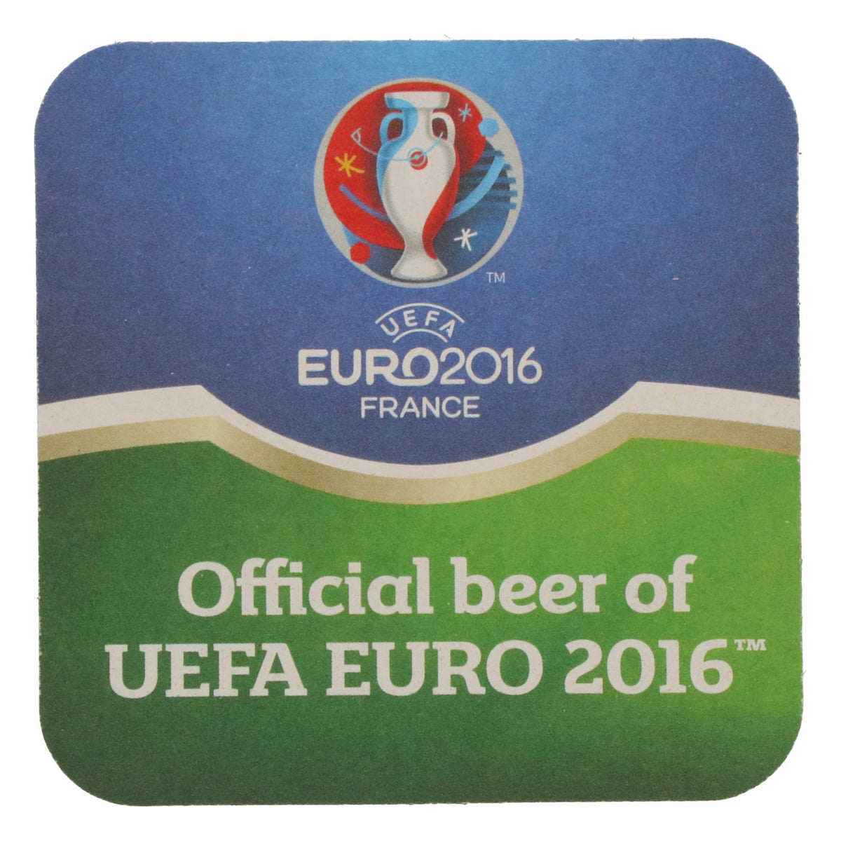 100 Carlsberg Beer Coasters EURO 2016 France UEFA Fan Merchandise, New – View 4