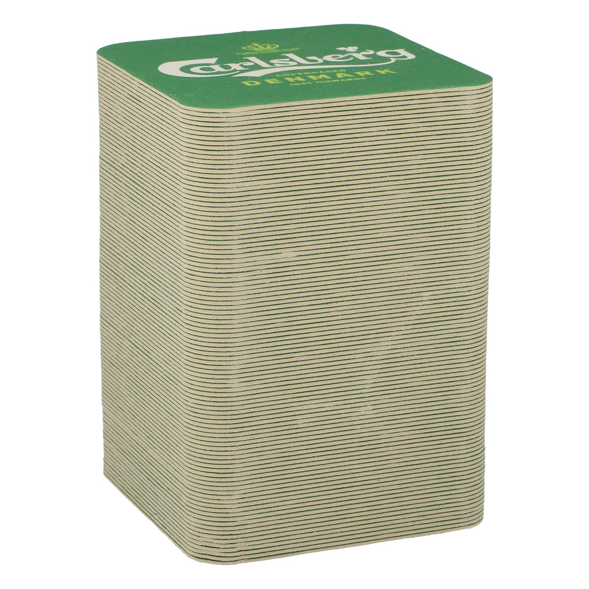 100 Carlsberg Beer Coasters—Probably Bar Accessories for Parties – View 2