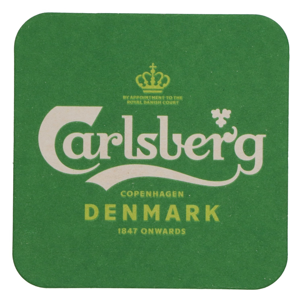 100 Carlsberg Beer Coasters—Probably Bar Accessories for Parties – View 3