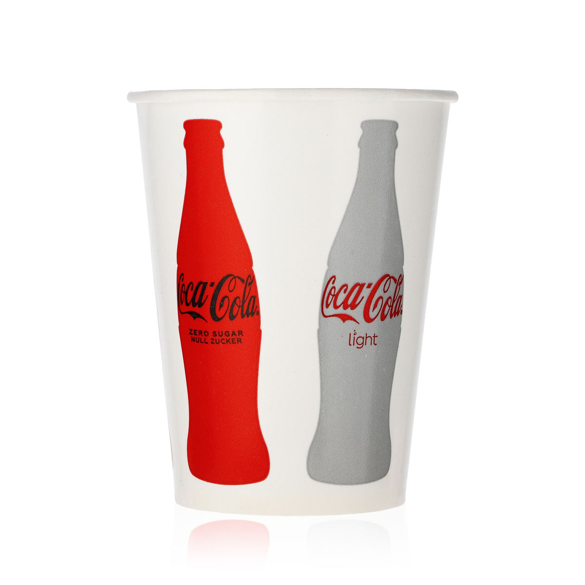 100x Coca Cola soft drink glasses Glass 0.2l cups Paper cups Disposable – View 2