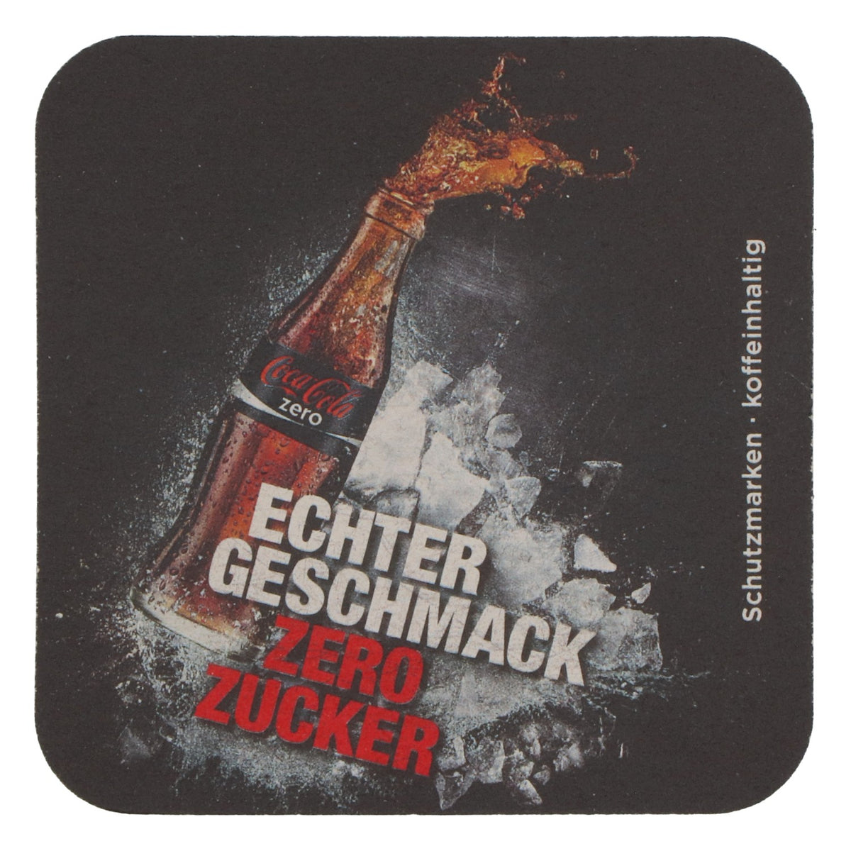 100x Coca Cola soft drink coasters Beer mats "Always in a good mood" – View 3