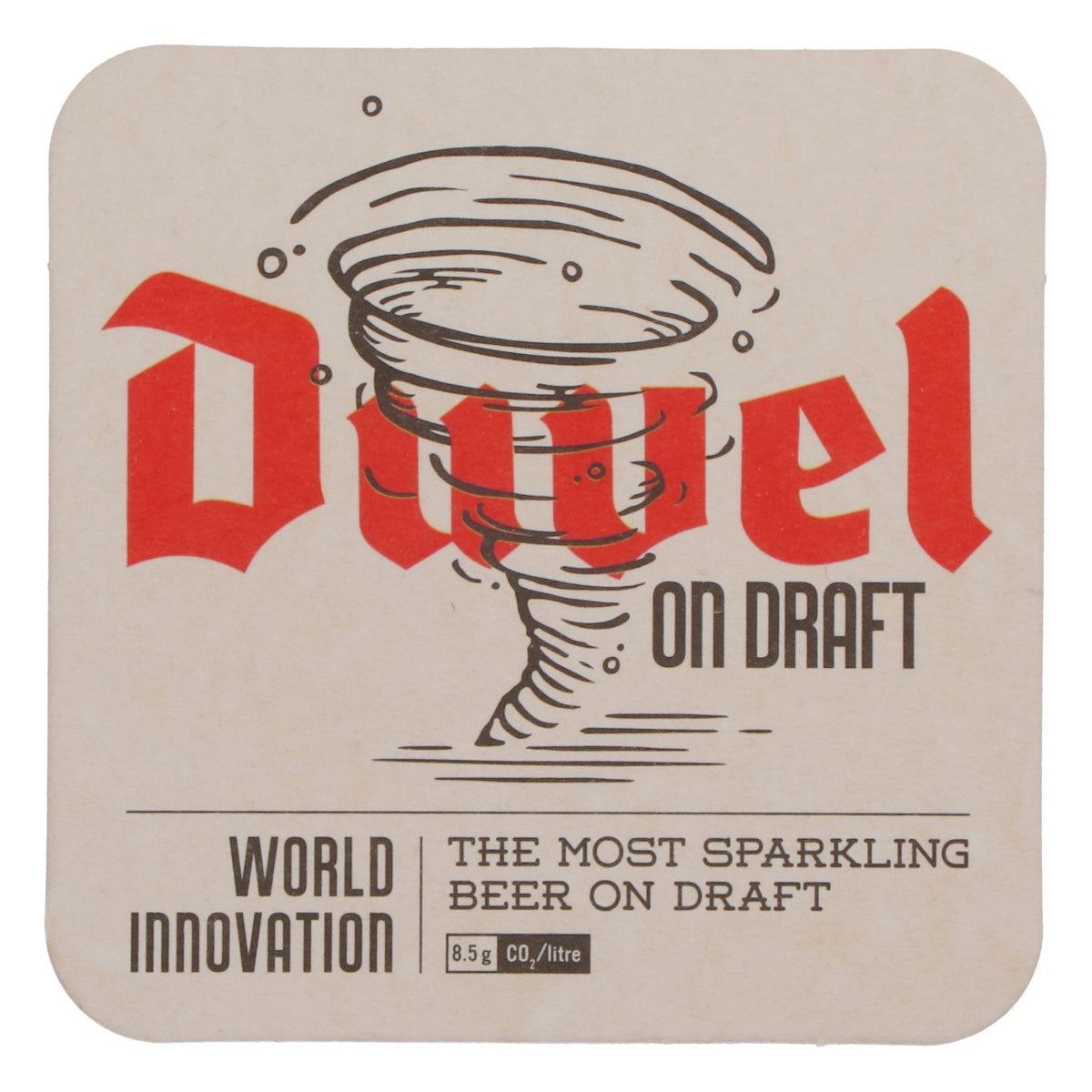 100x Duvel beer coasters, glass coasters, bar accessories, 9.3x9.3 cm – View 3