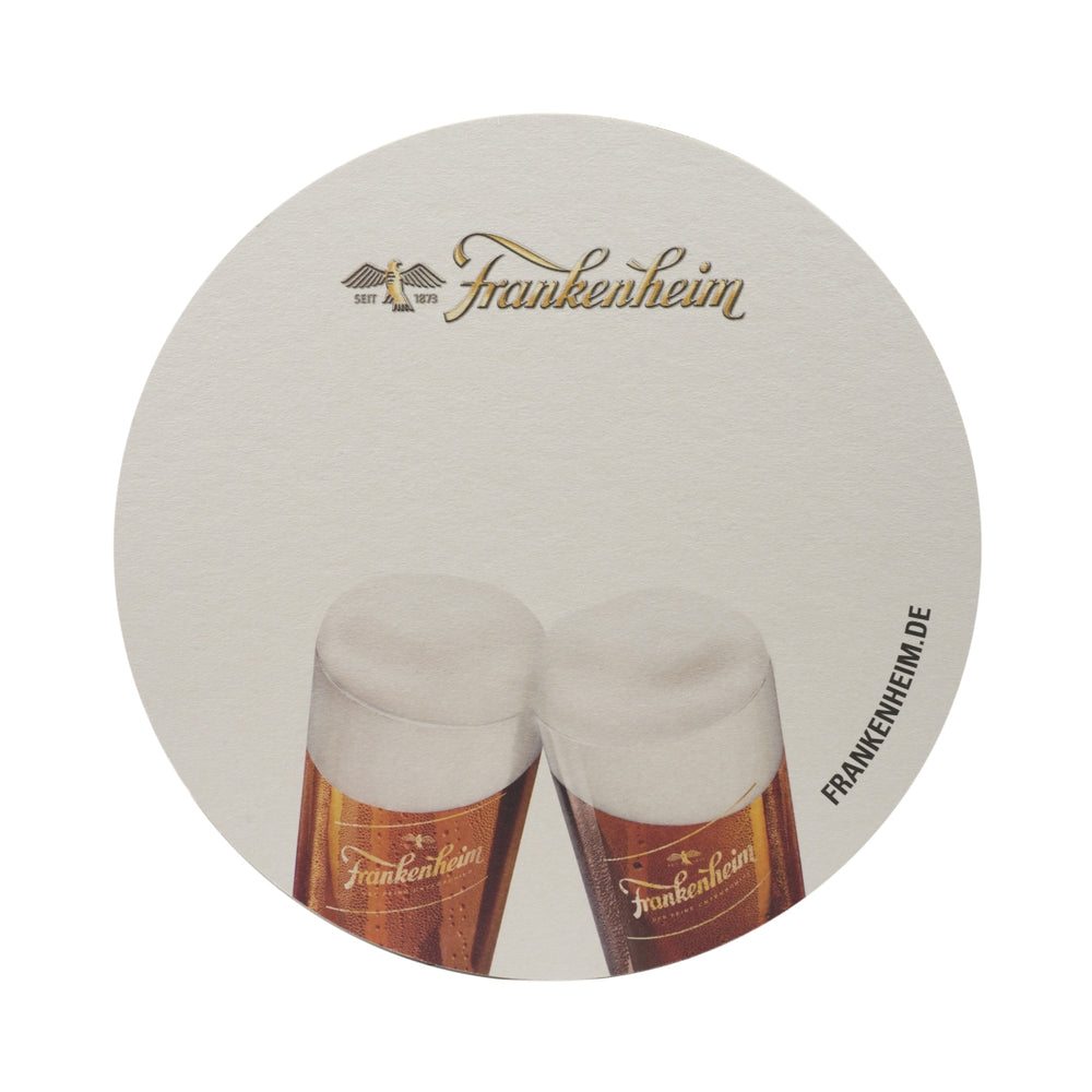 100x Frankenheim beer tablet inserts, 28 cm diameter, XL beer coasters