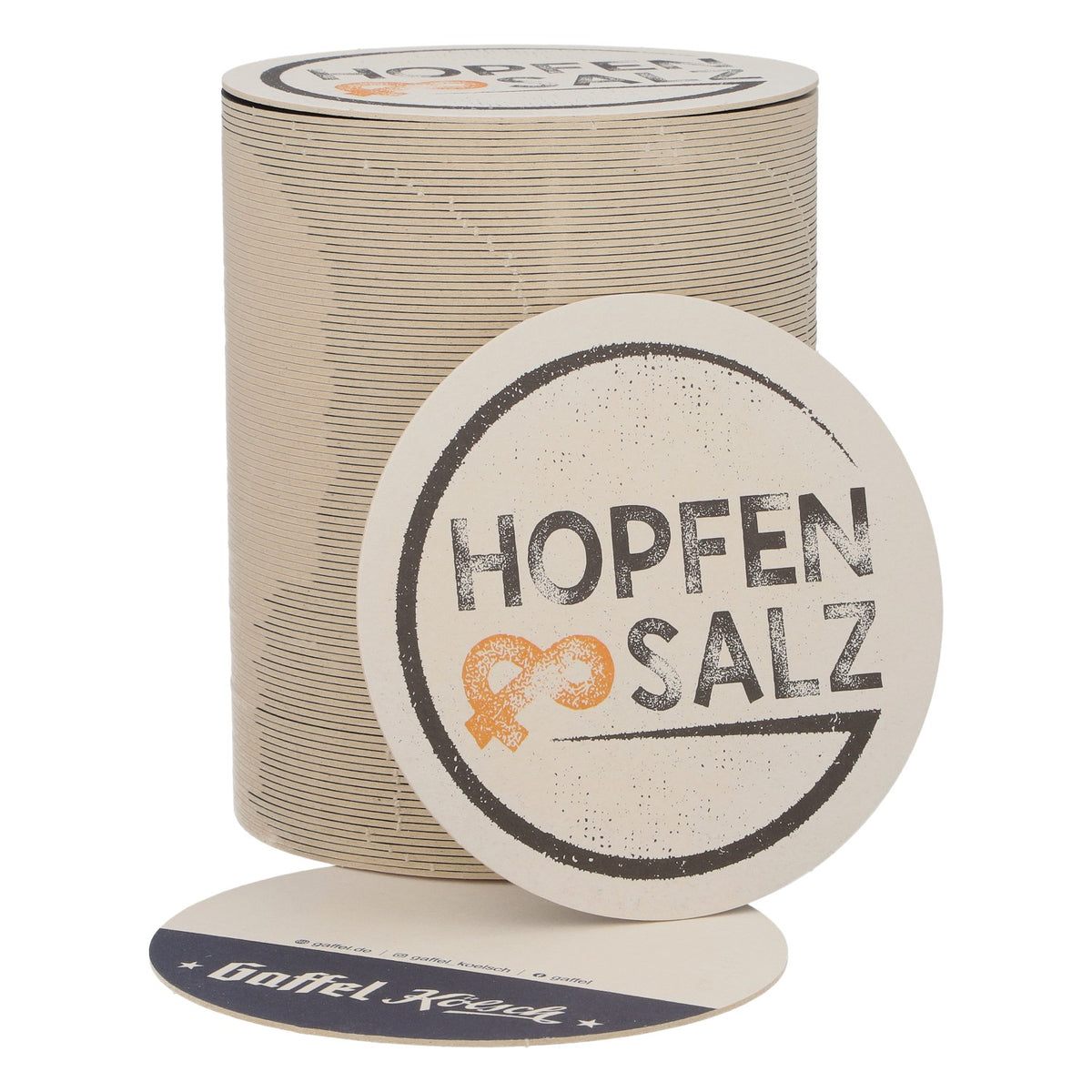 100x Gaffel Beer Coasters Glass Coasters Hops & Salt