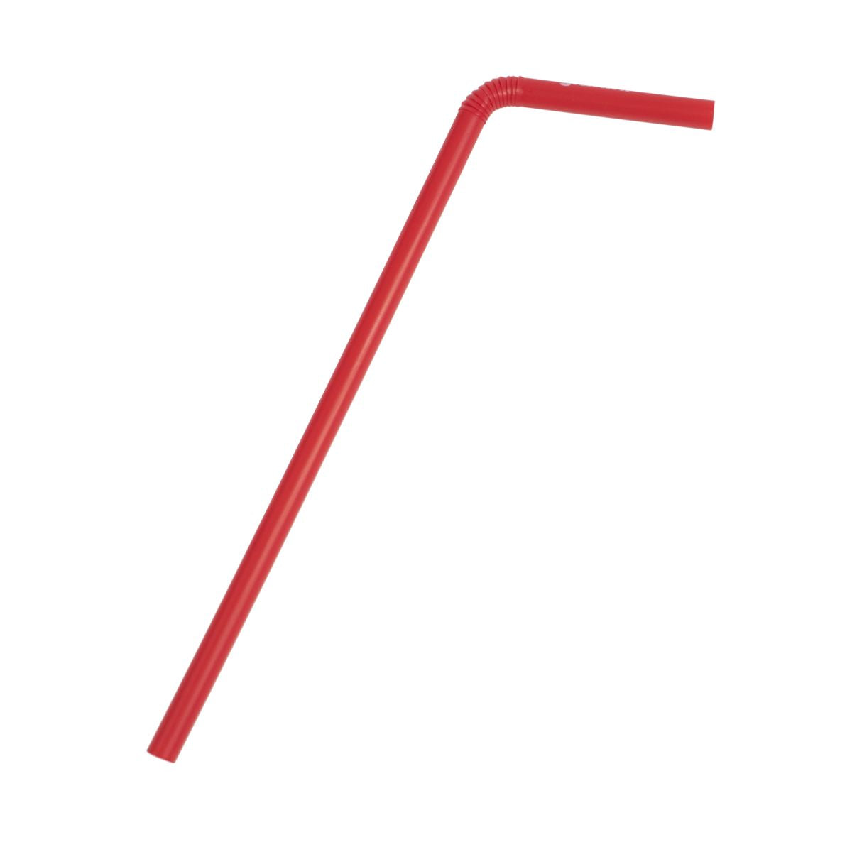 100x Granini Straws Drinking Straws Tube Set Red Bendable RARE PLASTIC – View 2