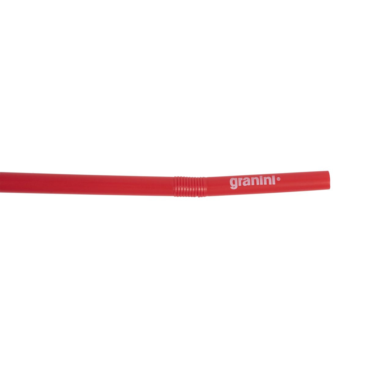 100x Granini Straws Drinking Straws Tube Set Red Bendable RARE PLASTIC – View 3