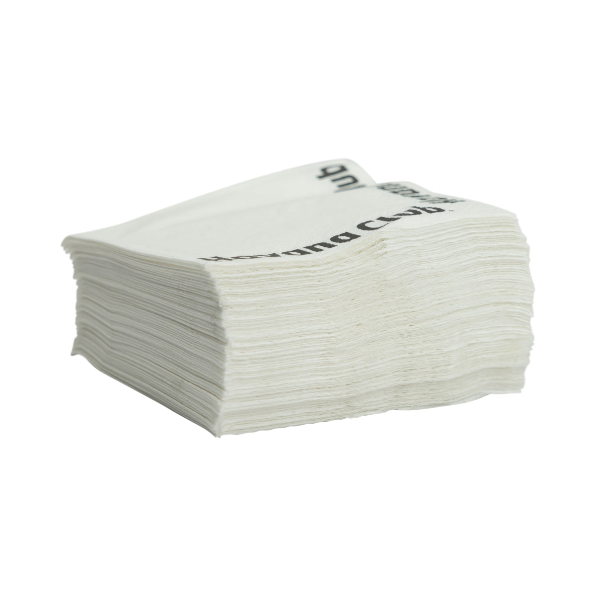 100x Havana Club Rum Napkins, white, restaurant coasters, glasses – View 3