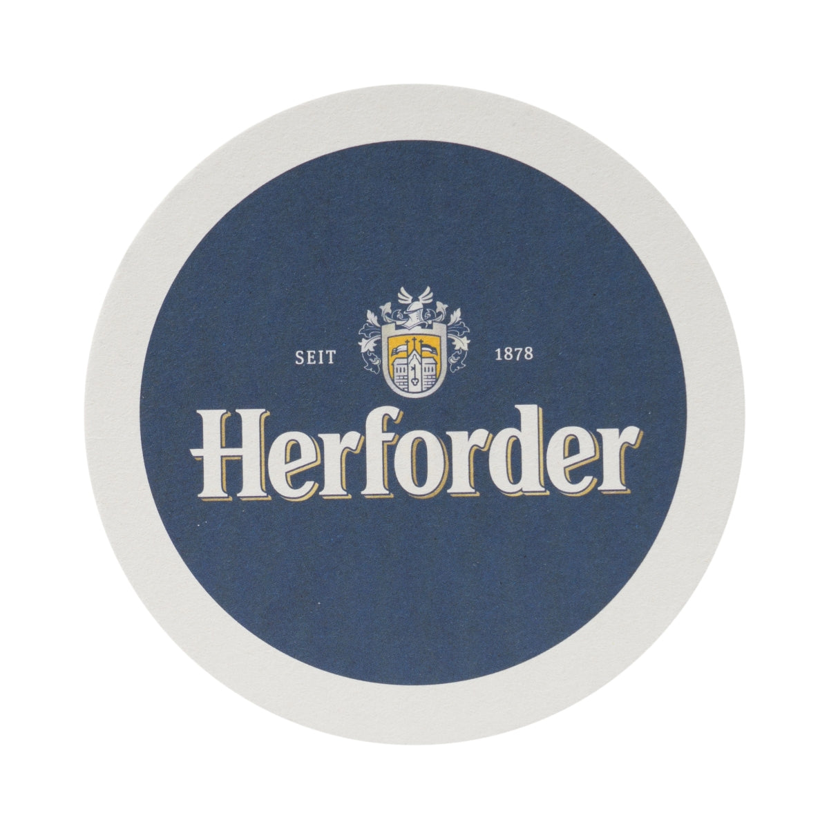 100x Herforder beer coasters, glass coasters, beer mats, table protectors, catering