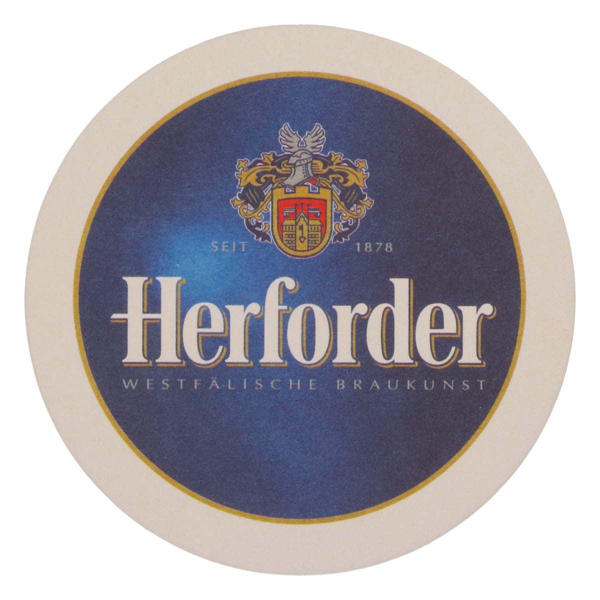 100x Herforder Brewery Beer Coasters Glass Coasters "Our Little Black One" – View 3
