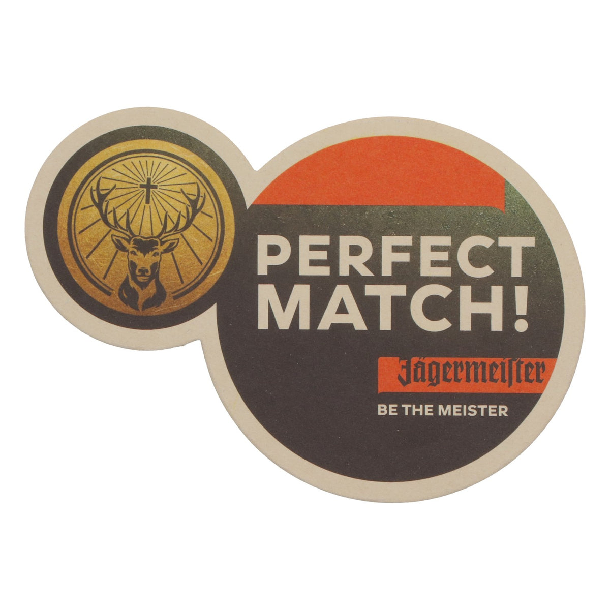 100 Jägermeister Coasters "Perfect Match" Original – View 3