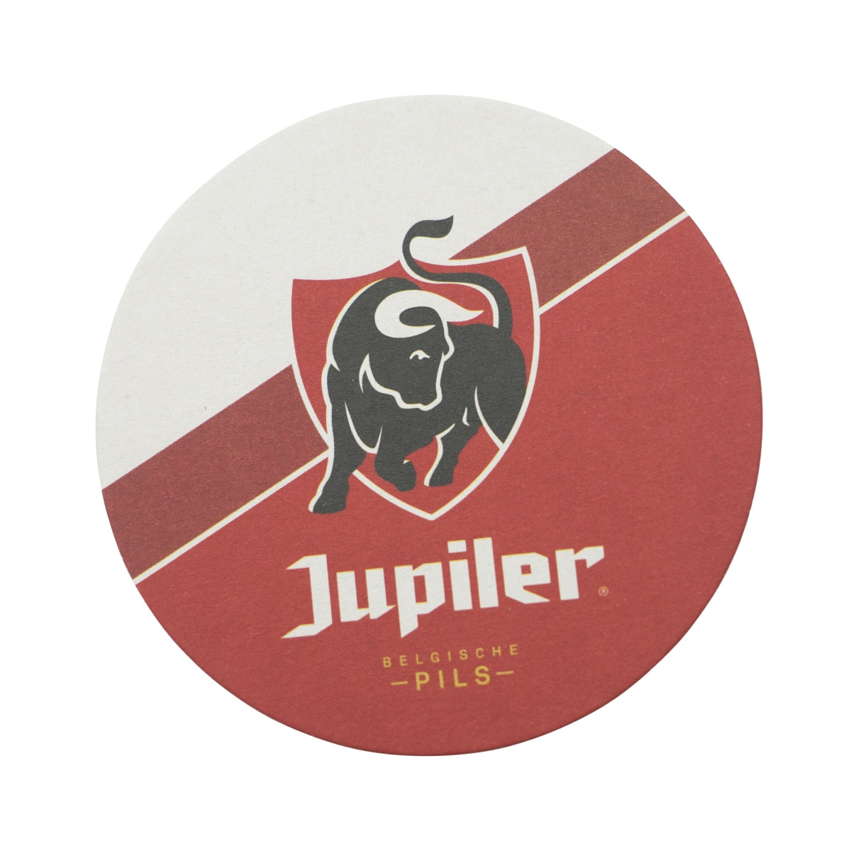100x Jupiler beer coasters, felt coasters, glasses, Belgium, beer, gastro bar – View 2