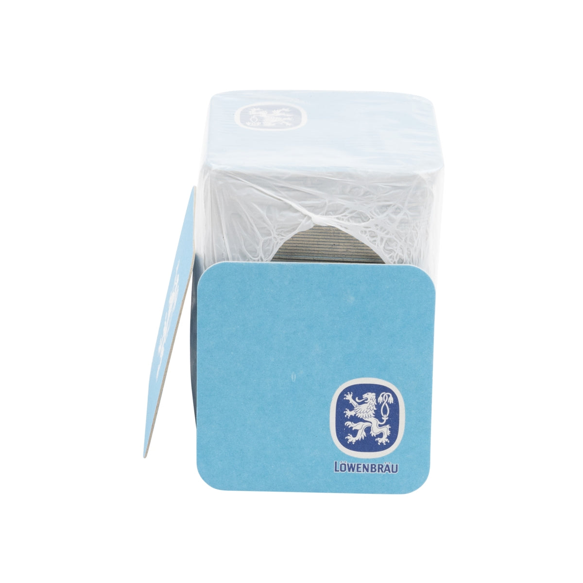 100x Löwenbräu beer coasters, beer mats, beer cover mats, drip protection, catering – View 2