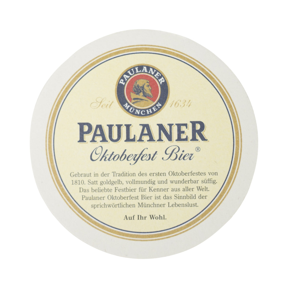 100x Paulaner beer coasters "Oktoberfest Beer" coasters glasses beer mats table – View 3