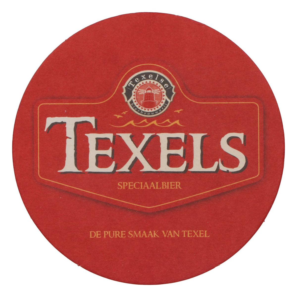 100x Texel beer coasters Glass coasters red Lighthouse – View 2