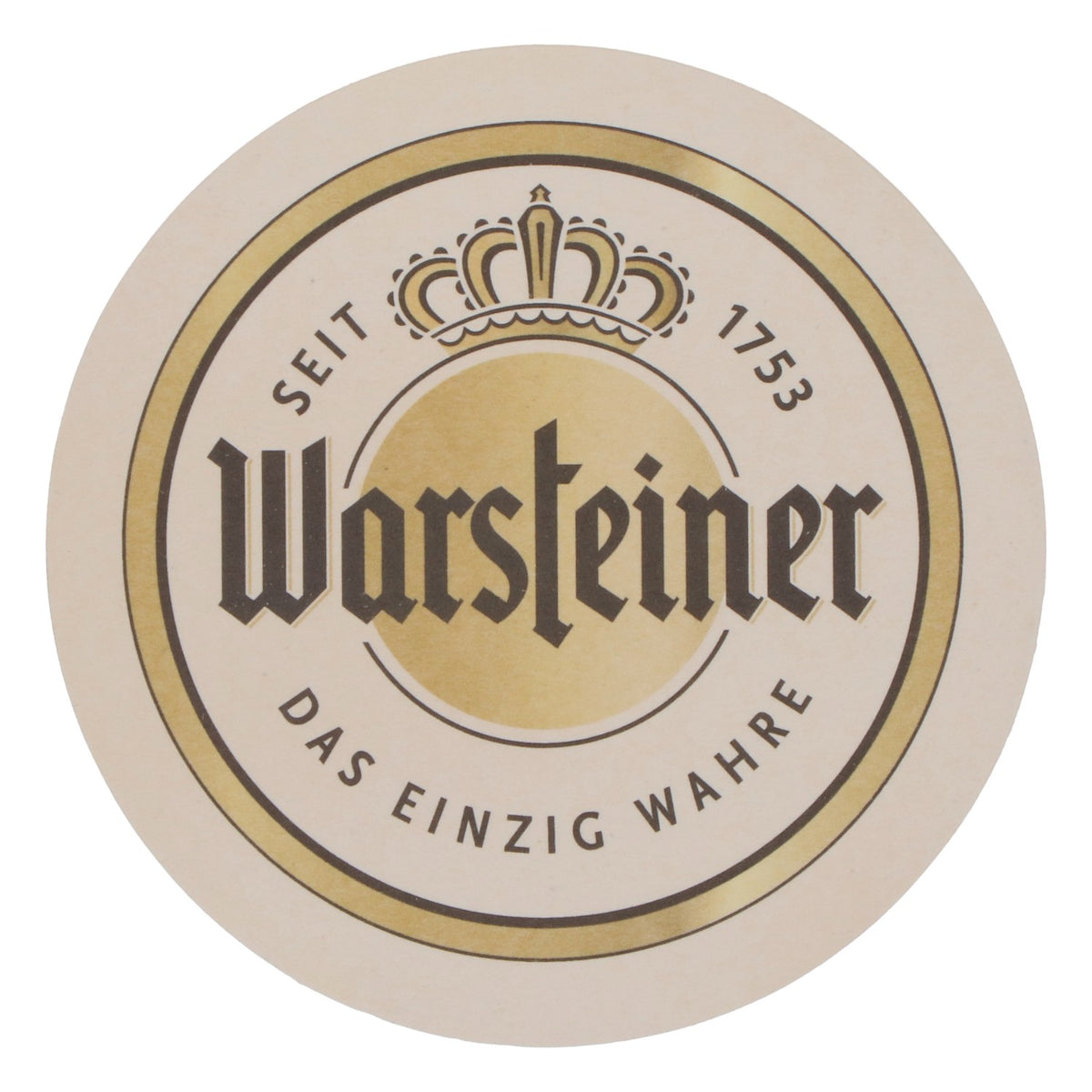 100x Warsteiner beer coasters, glass coasters, "Soft brewing water" – View 3