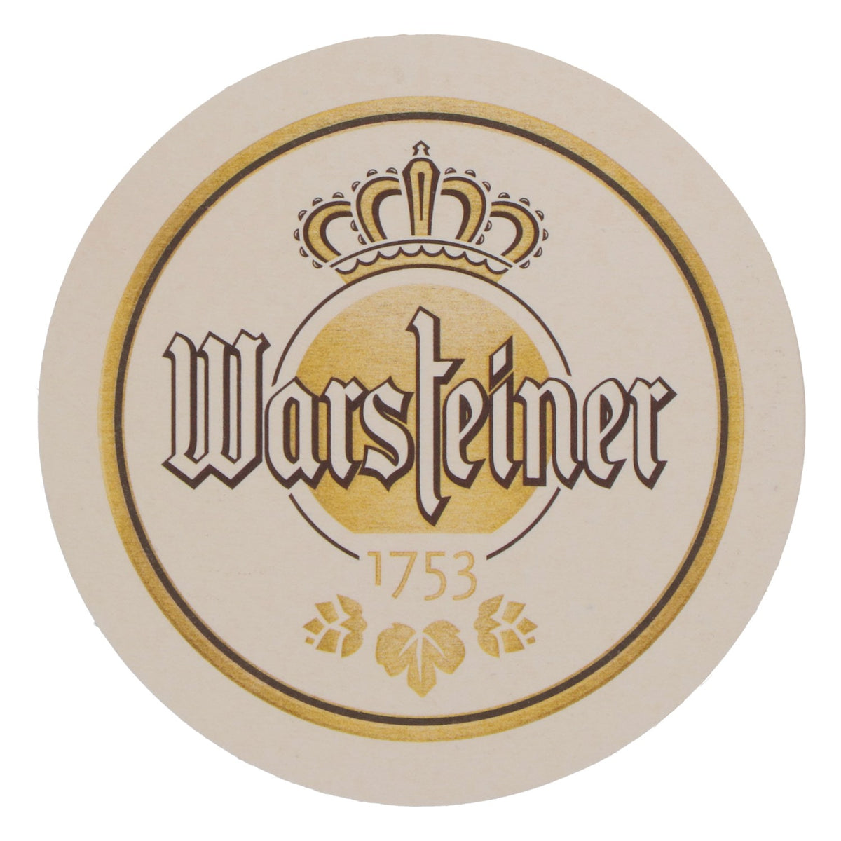 100 Warsteiner beer coasters, Ø 10.5 cm: "Some things never change. And that's a good thing." – View 3