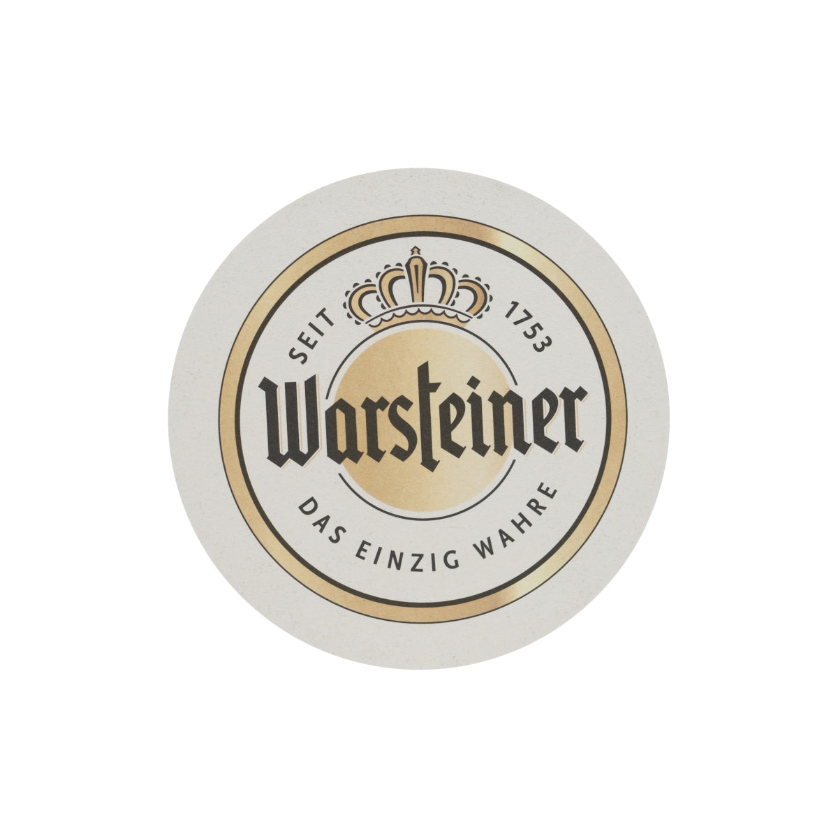 100x Warsteiner beer coasters, 11 cm diameter, glass coasters, beer mats, restaurant table decorations – View 2