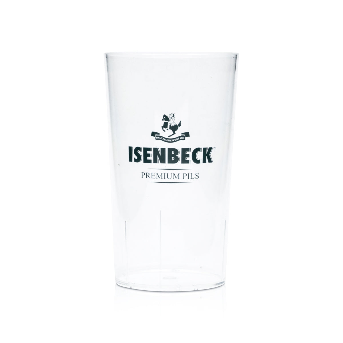 10x Isenbeck Beer Reusable Cup 0.3l Festival Beer Cup Stackable Glass Party – View 2