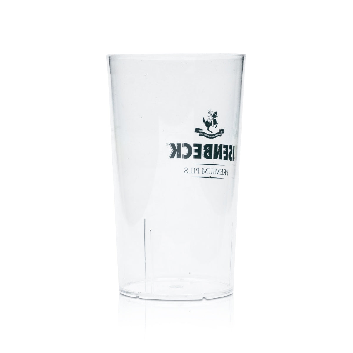 10x Isenbeck Beer Reusable Cup 0.3l Festival Beer Cup Stackable Glass Party – View 3