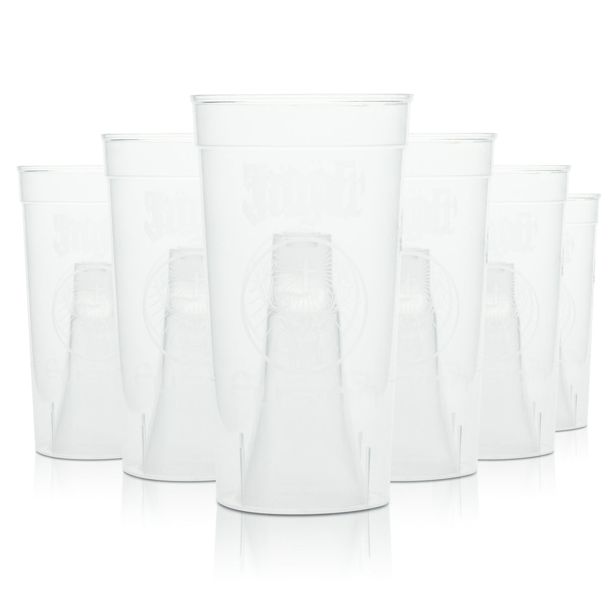 10x Jägermeister Shot Cup Fusion Flying Deer Reusable Plastic Glass Party