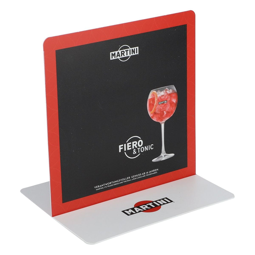 10x Martini table display paper board advertising display advertising board catering
