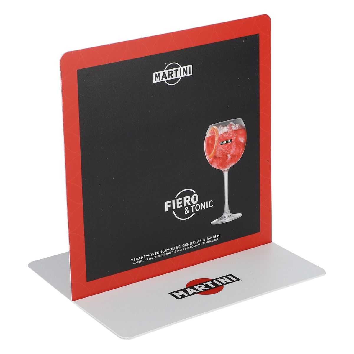 10x Martini table display paper board advertising display advertising board catering