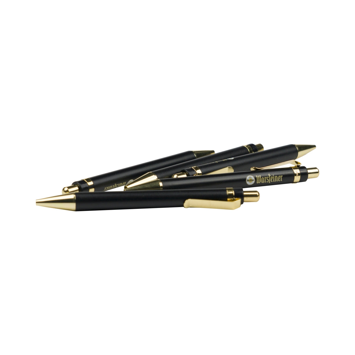 10x Warsteiner beer ballpoint pen, high-quality metal print pen, promotional item – View 3