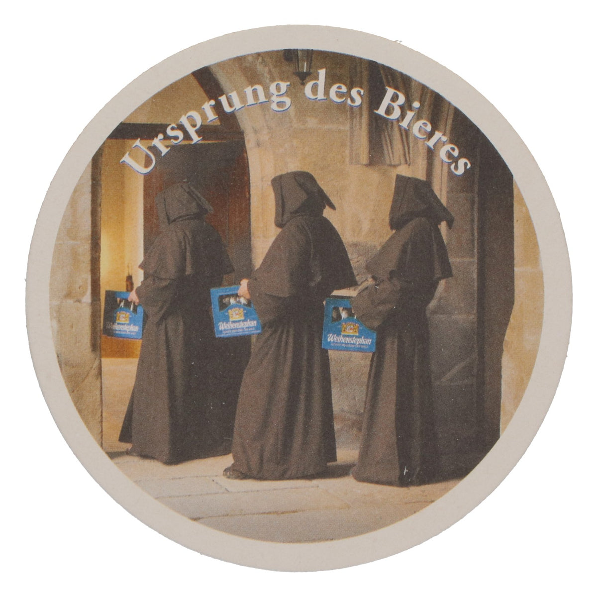 110 Weihenstephan Beer Coasters with Nun Motif, Premium Bavaricum – View 3