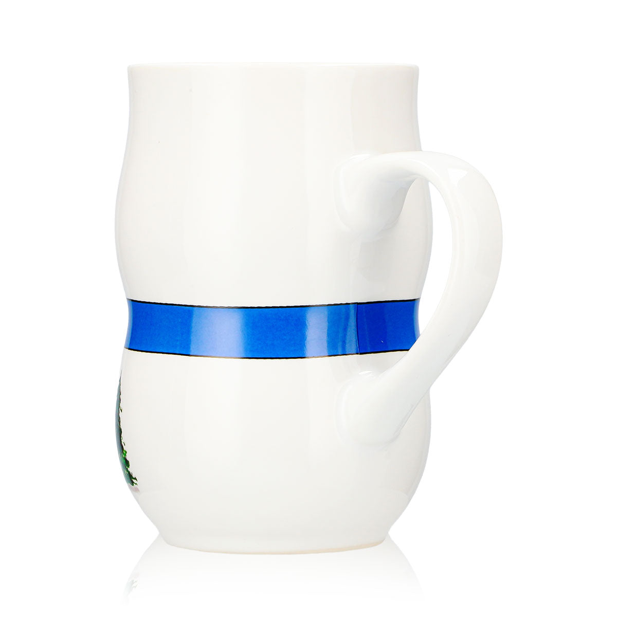 6 Mohaba Mulled Wine Mugs: Snowman Mug, Iceman, Santa Claus, White, 0.2 L, Calibrated – View 5