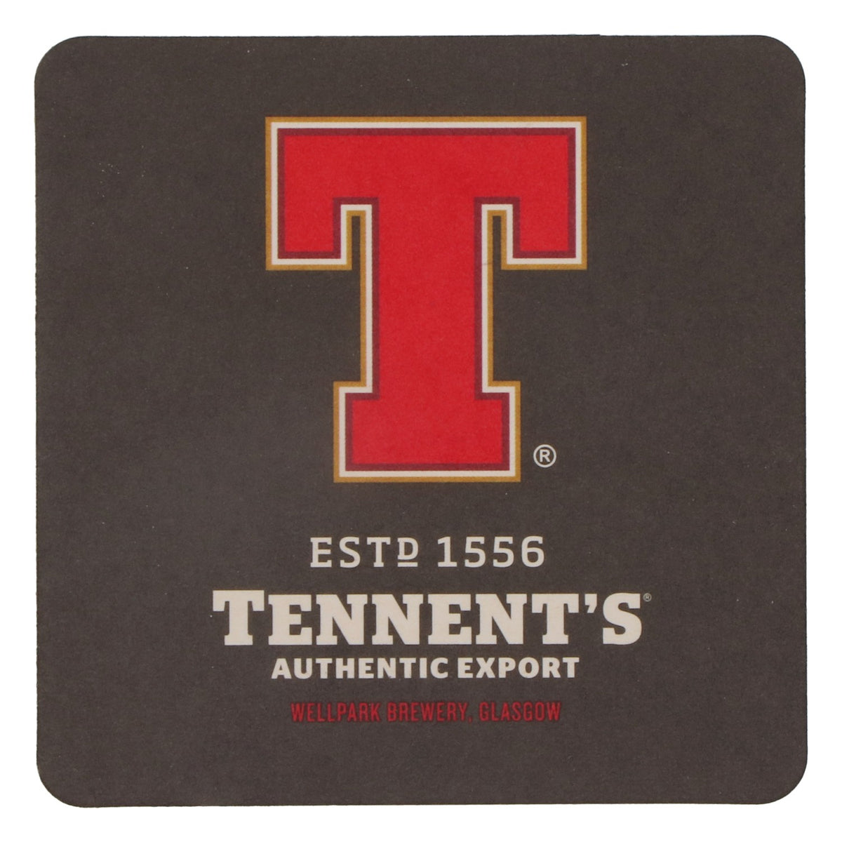 120x Tennent's beer coasters, glass coasters, lids, 9.5x9.5 cm – View 3
