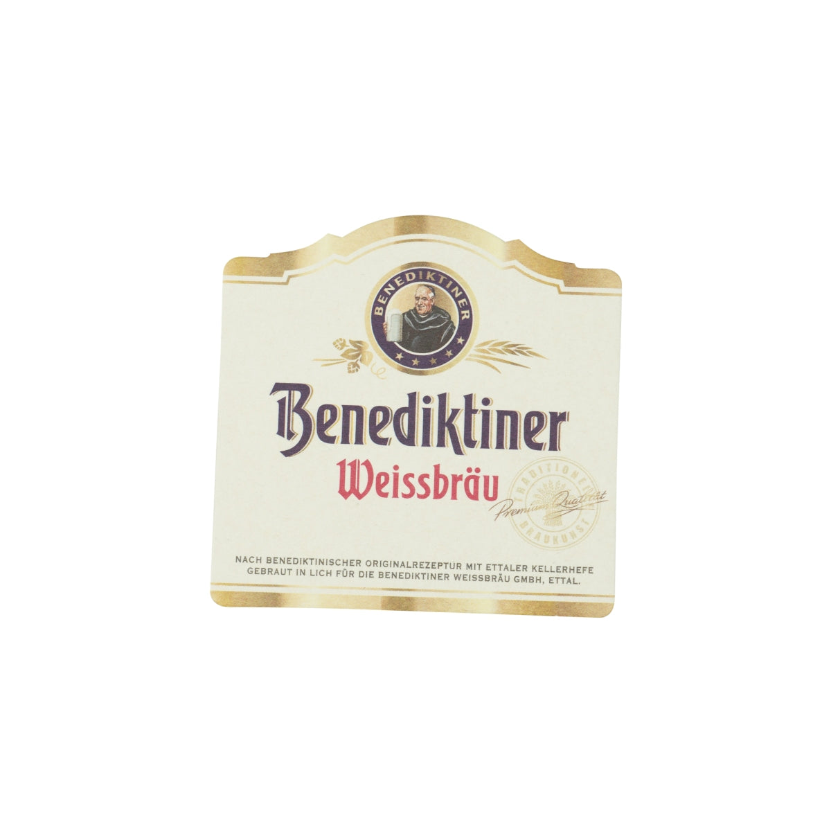 125x Benedictine beer coasters, paper, 10x9 beer mats, glass protectors