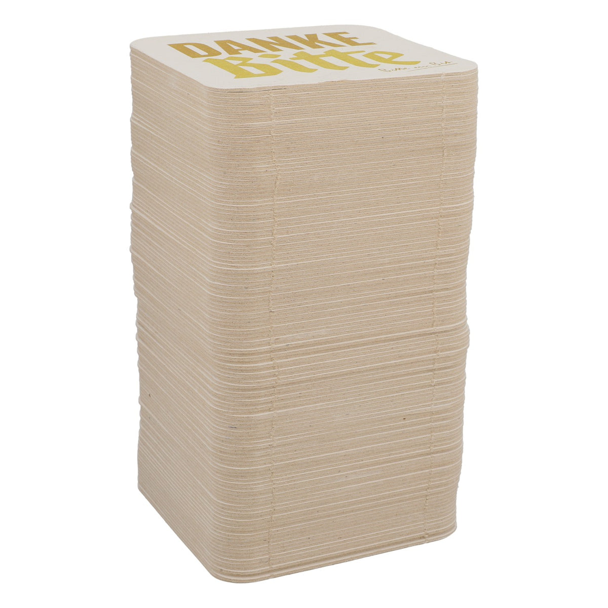 125x Bitburger beer coasters 9x9 cm "Bitte noch 1" ("One more, please") Back: "Euro 2024" – View 2