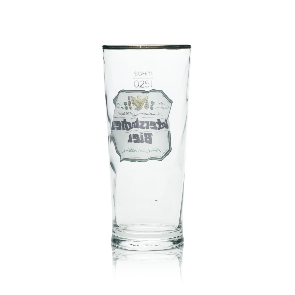 12x Adolf Schmid beer glass 0.25l mug Ustersbacher Sahm Willi glasses Brewery – View 3