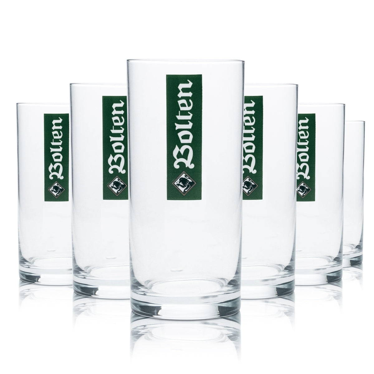 12x Bolten Beer Glass 0.2l Alt Malz Light Draft Mug Glasses Brewery Gastro