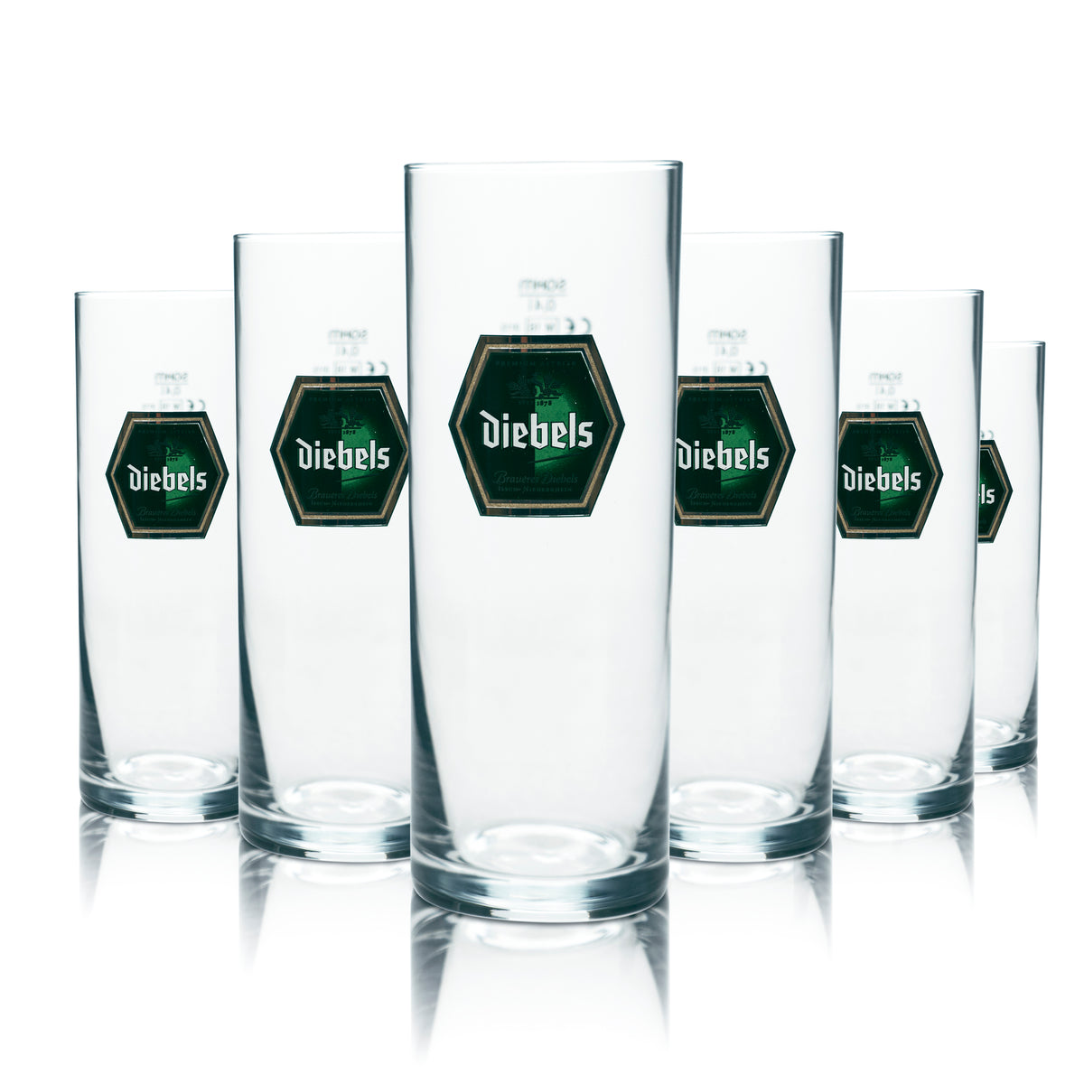 12x Diebels beer glass 0.4l Alt mug Sahm Willi glasses Brewery mug Cup – View 4