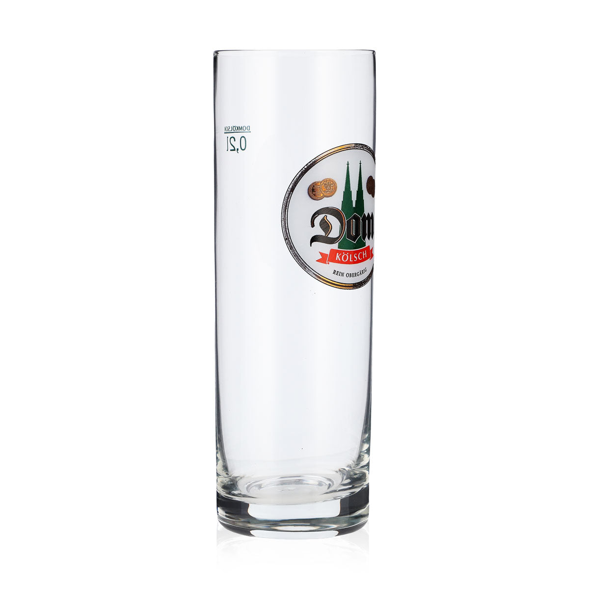 12x Dom Beer Glass 0.2l Beer Glasses Kölsch Glass Bar White Logo Sahm – View 3