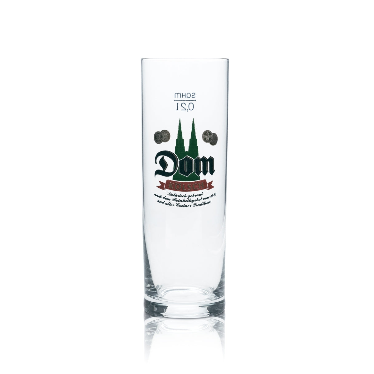 12x Dom Beer Glass 0.2l Kölsch Mug Glasses Gastro Pub Carnival Cologne – View 2